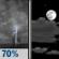 Wednesday Night: Showers And Thunderstorms Likely then Partly Cloudy
