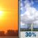 Sunday: Sunny then Scattered Showers And Thunderstorms