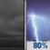 Tonight: Cloudy then Showers And Thunderstorms