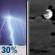 Thursday Night: Scattered Showers And Thunderstorms then Mostly Cloudy