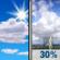 Monday: Mostly Sunny then Scattered Showers And Thunderstorms