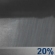 Saturday Night: Slight Chance Rain Showers