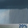 Monday: Slight Chance Rain Showers