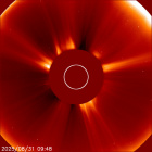 Latest LASCO C2 image of the Sun