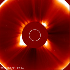 Latest LASCO C2 image of the Sun