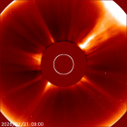 Latest LASCO C2 image of the Sun