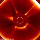 Latest LASCO C2 image of the Sun