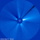 Latest LASCO C3 image of the Sun