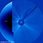 Latest LASCO C3 image of the Sun