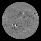 Latest SDO/HMI Magnetogram image of the Sun