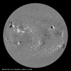 Latest SDO/HMI Magnetogram image of the Sun