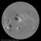 Latest SDO/HMI Magnetogram image of the Sun