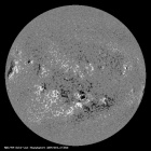 Latest SDO/HMI Magnetogram image of the Sun