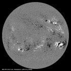 Latest SDO/HMI Magnetogram image of the Sun