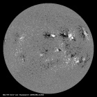Latest SDO/HMI Magnetogram image of the Sun