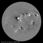 Latest SDO/HMI Magnetogram image of the Sun