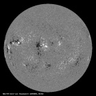 Latest SDO/HMI Magnetogram image of the Sun