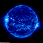 Click for time-lapse image of the sun