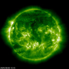 SOHO EIT 195 image of the sun
