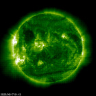 SOHO EIT 195 image of the sun