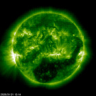 SOHO EIT 195 image of the sun