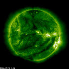 SOHO EIT 195 image of the sun