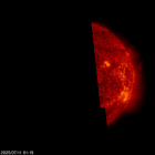 SOHO EIT 304 image of the sun