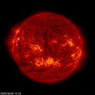 SOHO EIT 304 image of the sun