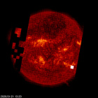 SOHO EIT 304 image of the sun