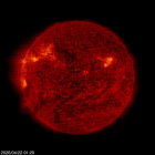 SOHO EIT 304 image of the sun