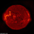 SOHO EIT 304 image of the sun